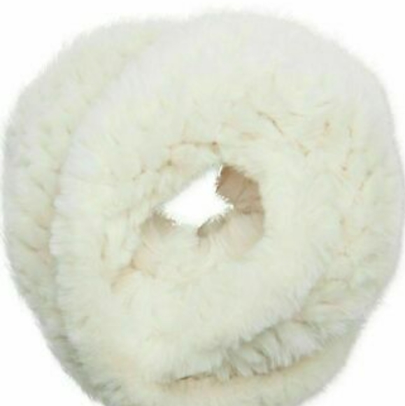 Steve Madden Faux-Fur Infinity Scarf - Picture 2 of 6